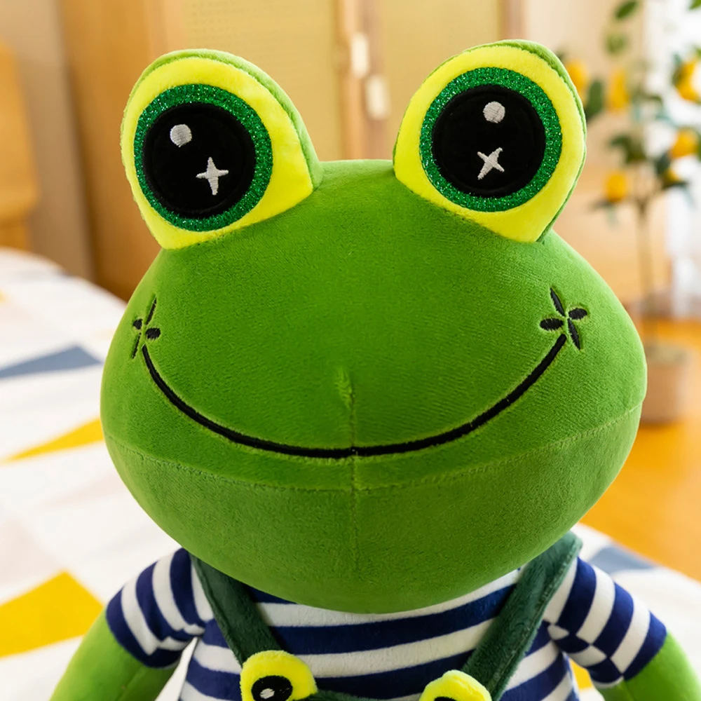 Couple Big Eyed Frog Prince Stuffed Plush Toy Girl Birthday Gift