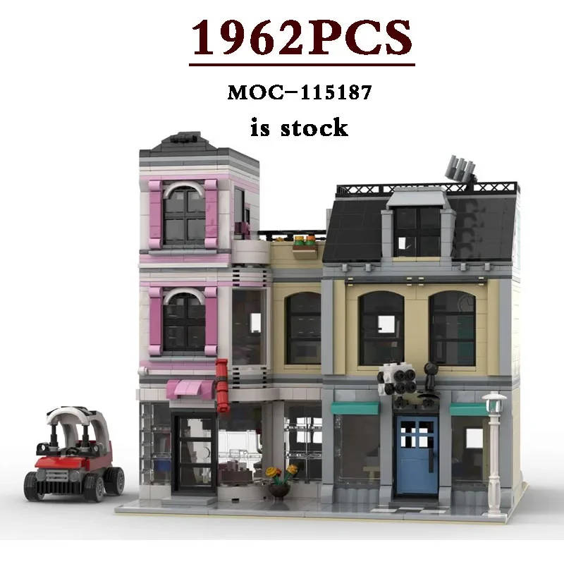 

MOC-115187 Dungeons & Dungeons 10260 City Center Restaurant Modular City Building 1962PCS Building Bricks Toy Birthday Present