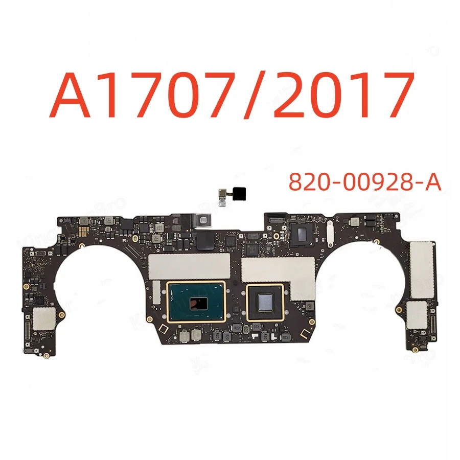 Scheda logica originale A1707 con touch ID, adatta per MacBook Pro, 15 pollici, A1707 I7 16GB, 2016 820-00281-A, 2017 820-00928-A