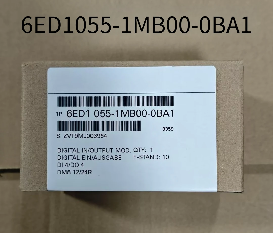 Brand New Original 6ED1055-1MB00-0BA1 DM8 12/24R Expansion Module 4 DI/4 DO 6ED1 055-1MB00-0BA1 6ED10551MB000BA1 Fast Delivery