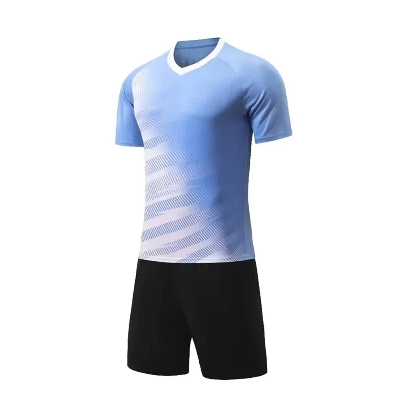 

Men's Football Training Uniform Set Adult Football Uniform Set Long Sleeve Protective Sponge Shirt Pants