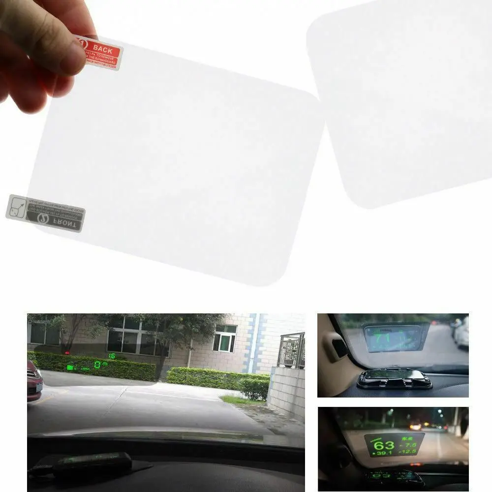 Quality Clear Phone GPS Auto Accessories Head Up Display Reflective Film Car Windshield Screen Sticker HUD Projector Nice