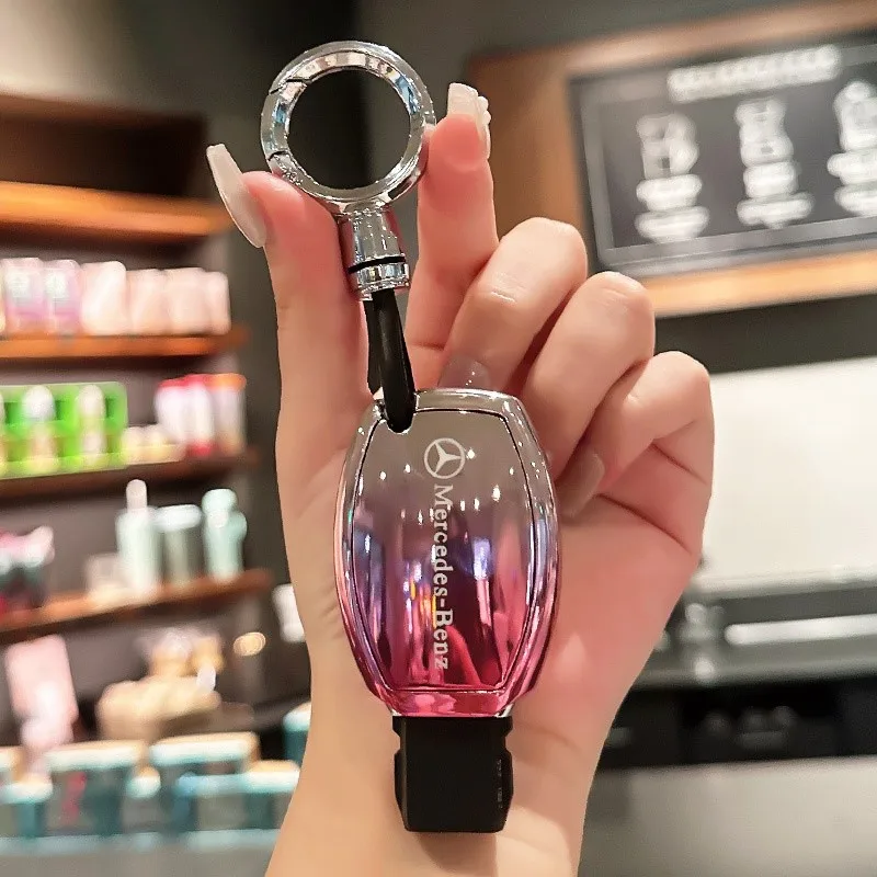 حافظة مفاتيح السيارة من البولي يوريثان غطاء شل أصحاب اكسسوارات لمرسيدس بنز ABC E Class GLS AMG GLA GLK W205 W212 GLC CLS CLA W204 W463 #4