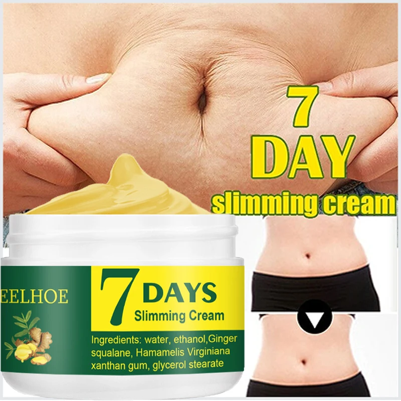 1pcs Natural Ginger Slimming Cream for Body Slimming and Firming, Preventing Rebound,Flattening,Fat Burning, and Fitness Effects