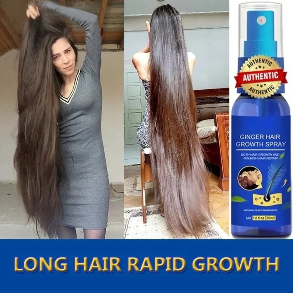 

Имбирный спрей для роста волос, против выпадения волос, лечение роста, эссенция, масло для мужчин и женщин