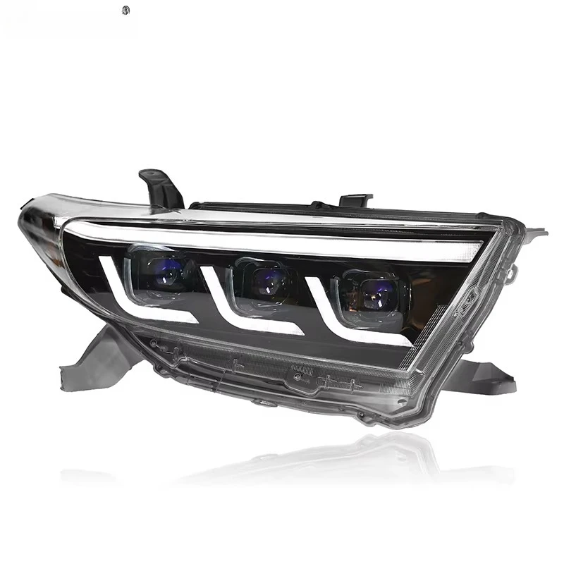 

Suitable forJUSHUN LED Headlights for Toyota Highlander 2012-2014 LED Car Lamps Daytime Running Lights Dynamic Turn Signals