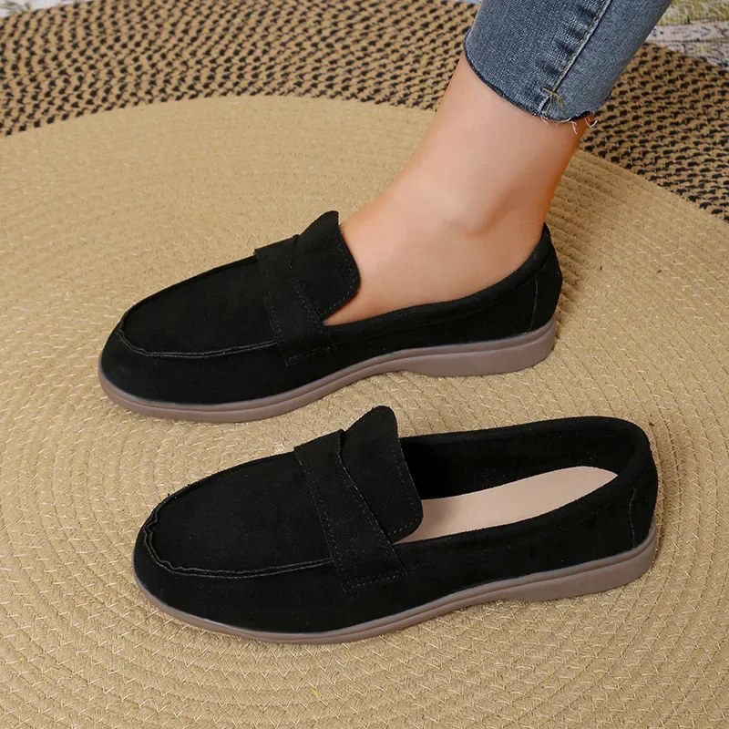 Sport Shoes Woman Light Weight Slip-on Flat Sneakers Ladies Summer Breathable Cloth Loafers Design Espadrilles Drive Shoes