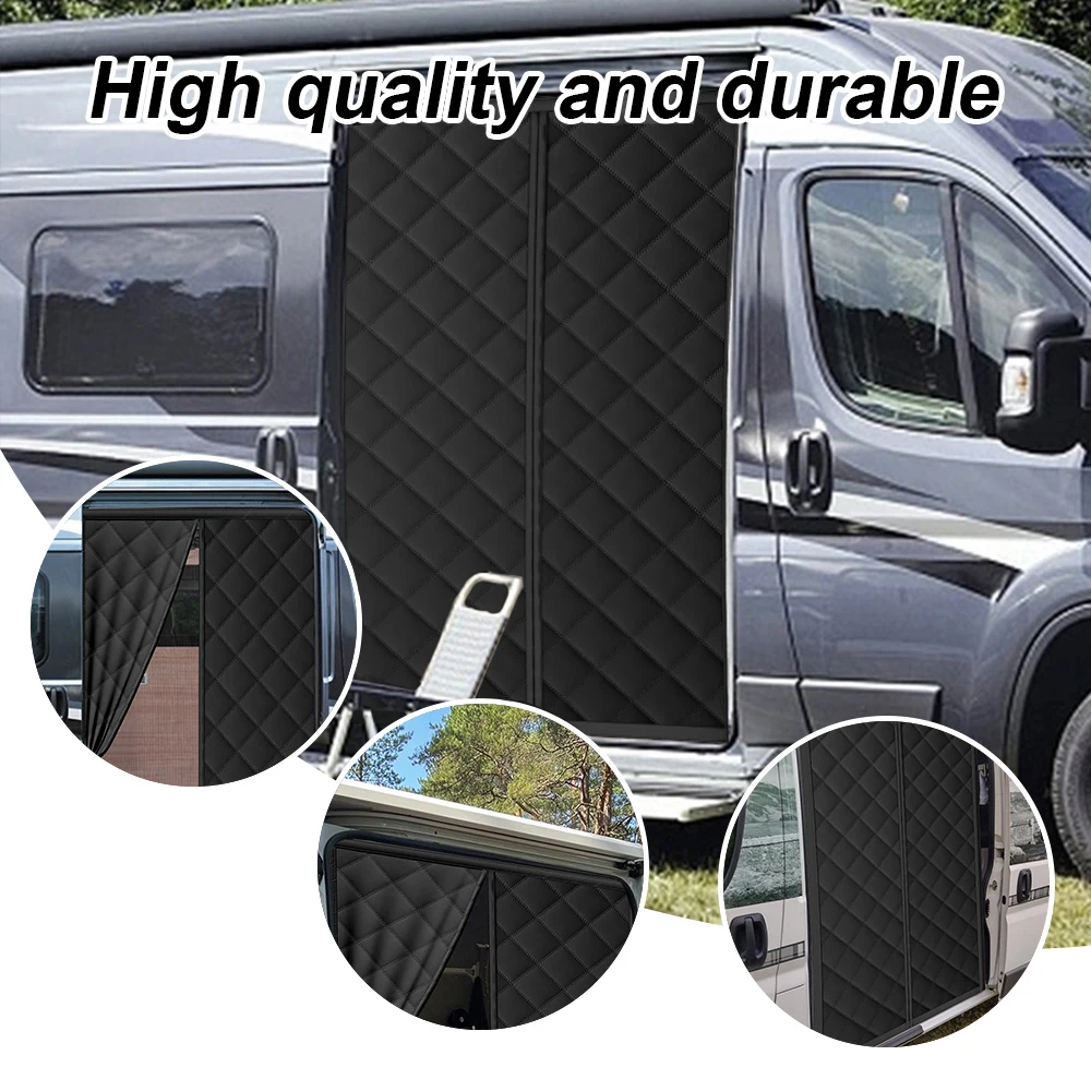 

Motorhome Caravan Magnetic Thermal Insulated Sliding Door Curtain Insect Mosquito for Fiat Ducato Peugeot Boxer Citroen Relay