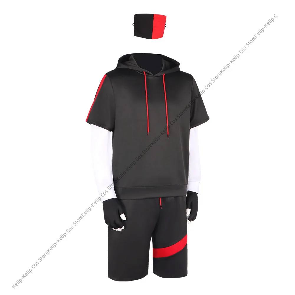 Royale Ikonik เครื่องแต่งกายคอสเพลย์ Hoodie ชุดกีฬาชุดสูทสําหรับผู้ใหญ่ชายกางเกงขาสั้นกอล์ฟฮาโลวีนชุด