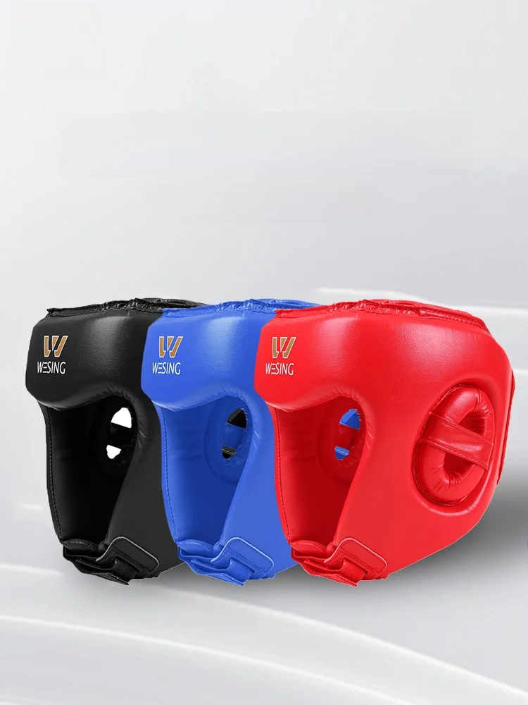 casque-de-boxe-a-fermeture-integrale-nine-suns-mountain-protection-faciale-pour-la-competition-et-l'entrainement-sanda-pour-adultes-et-enfants