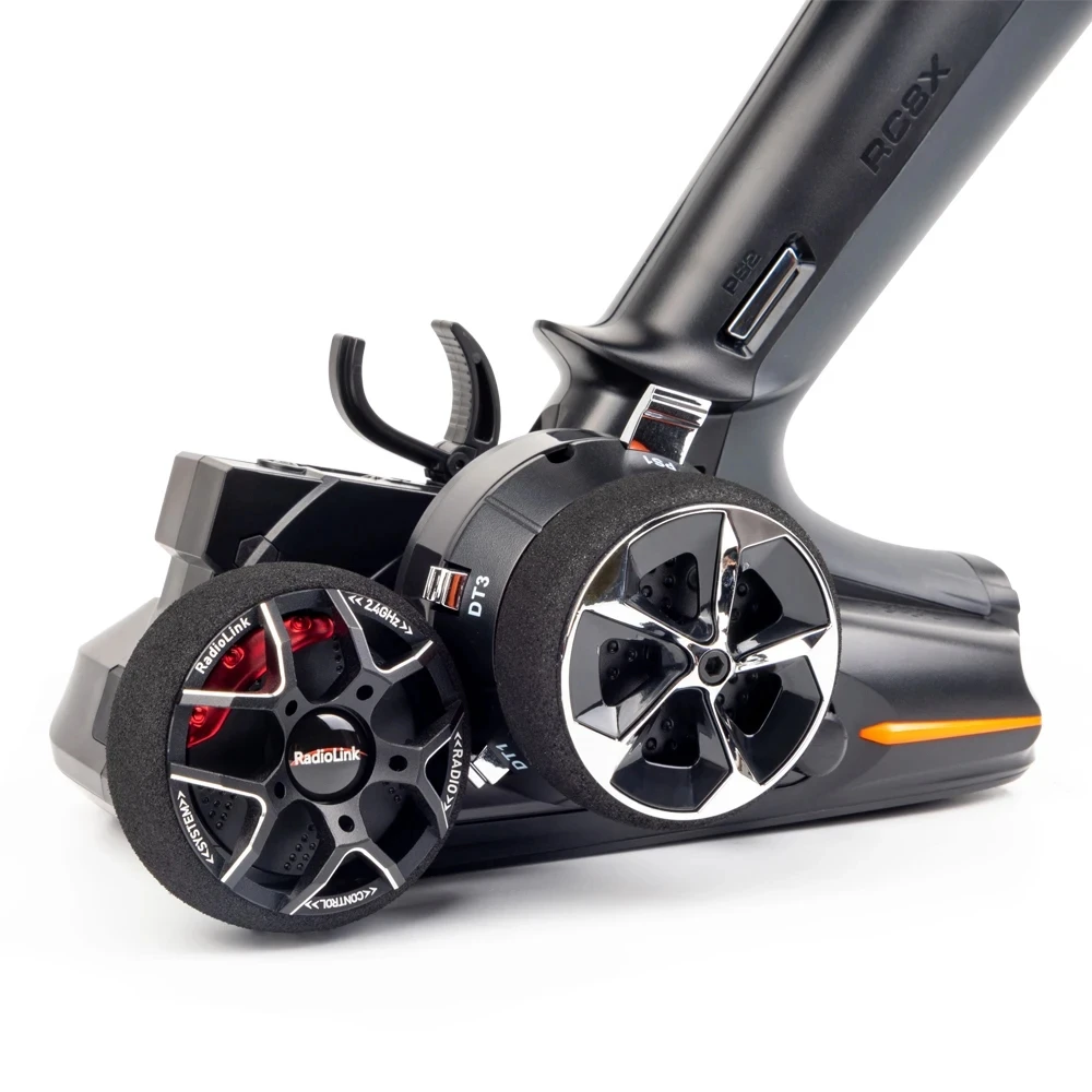 Radiolink RC Transmitter Alloy Steering Wheel Metal Handwheel for RC8X RC6GS RC4GS Sanwa Futaba Flysky DumboRC Upgrade Parts view 2