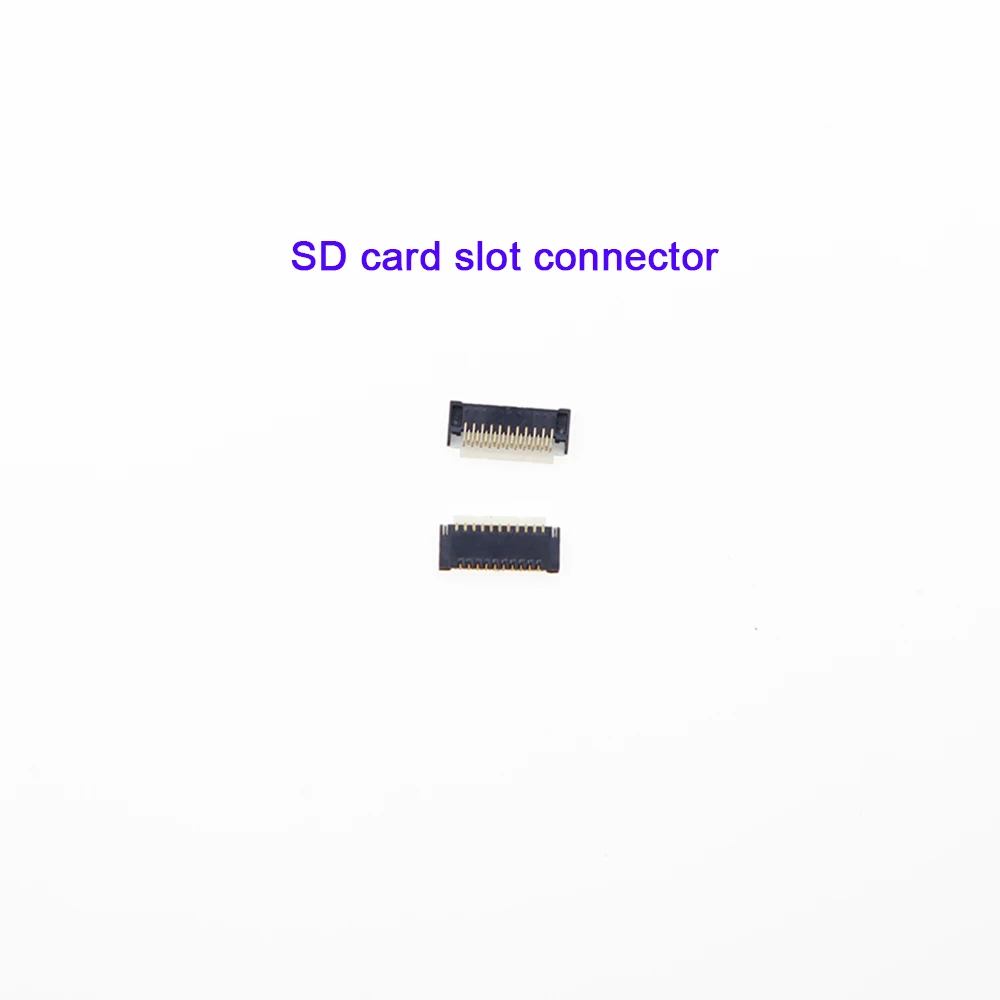 1PC USB Charging Port ,Joystick Touch ,Game SD Card Slot Socket ,Lower LCD Screen FPC Connector For New 3DS LL/ XL Console - view 5
