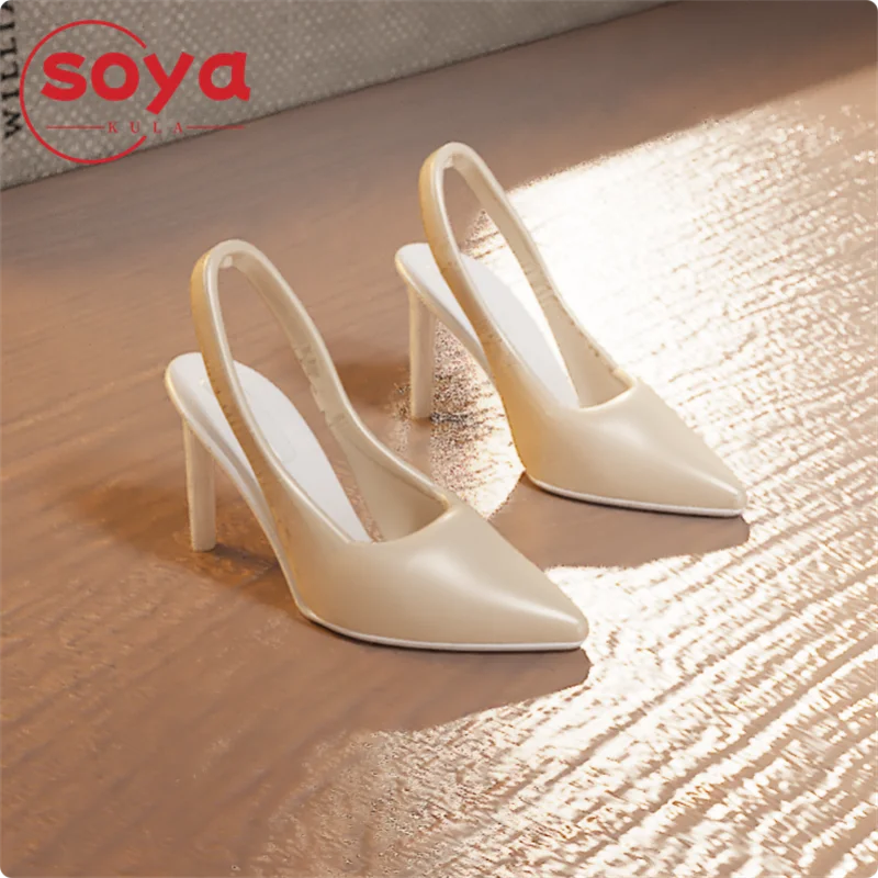 1/6 skala Sexy Spitz-Toe Dünne Ferse High Heels Schuhe Modell Fit 12'' Weibliche Soldat Action Figur Körper puppen