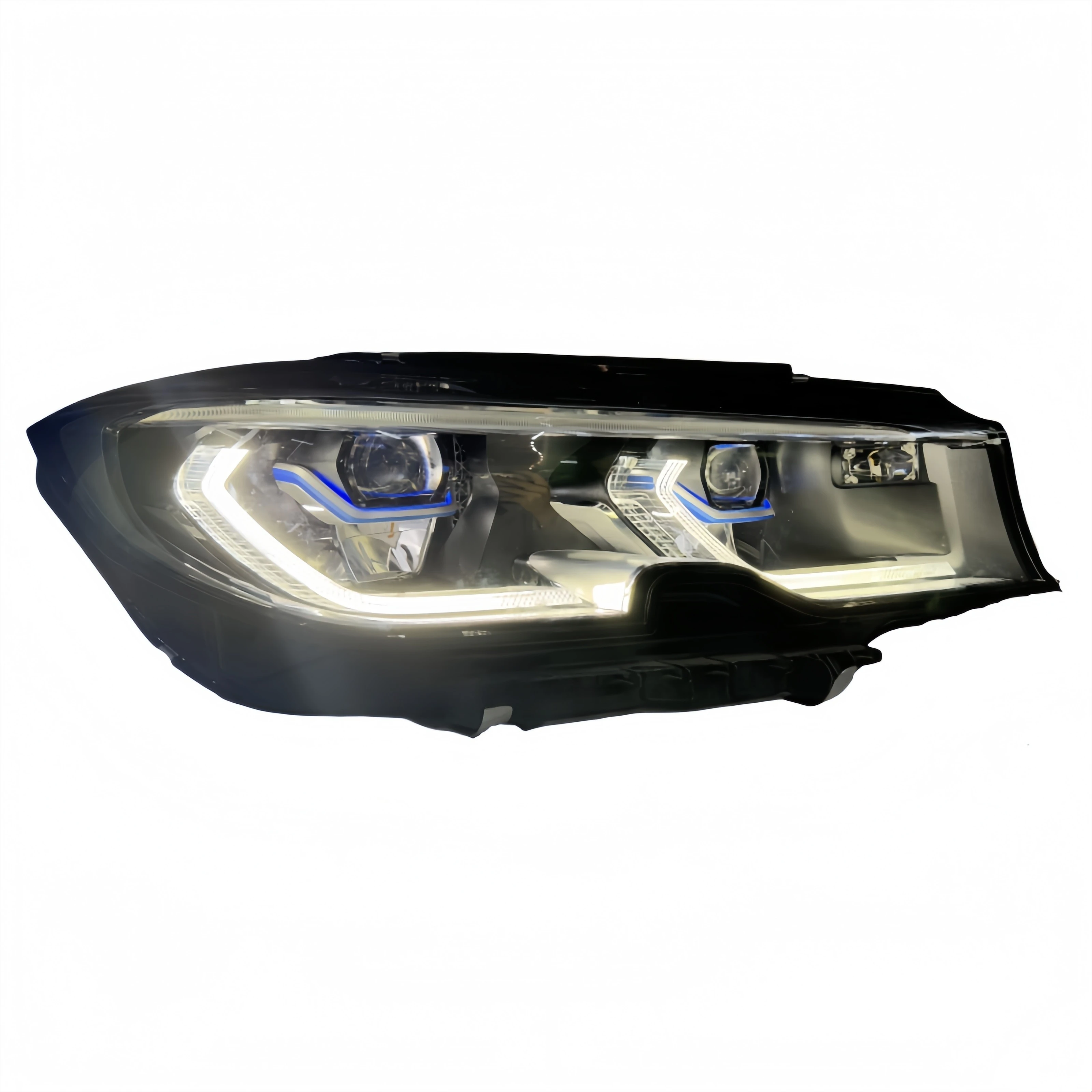 Upgraded and Modified  Headlights for 3 Series G20 G28 Headlight Semi Assembly with Original Assembly
