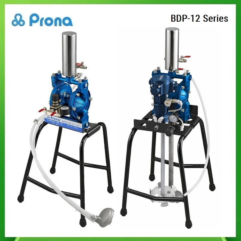 Prona BDP-12 Pneumatic Double Diaphragm Pump 1/4