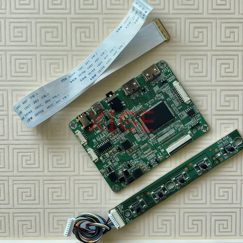 

Комплект платы контроллера дисплея B125HAN01 B125HAN03 B125HAN02 M125NWF4 DIY с 2 Mini-HDMI портами для ноутбука, 30-контактный EDP, 1920*1080 1920x1080