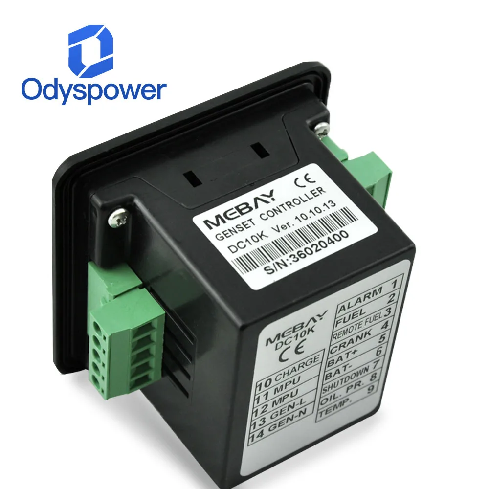 

DC10G Generator Controller DC10K Generator Set Controller Engine Manual Start And Stop Controller CE Certification MEBAY