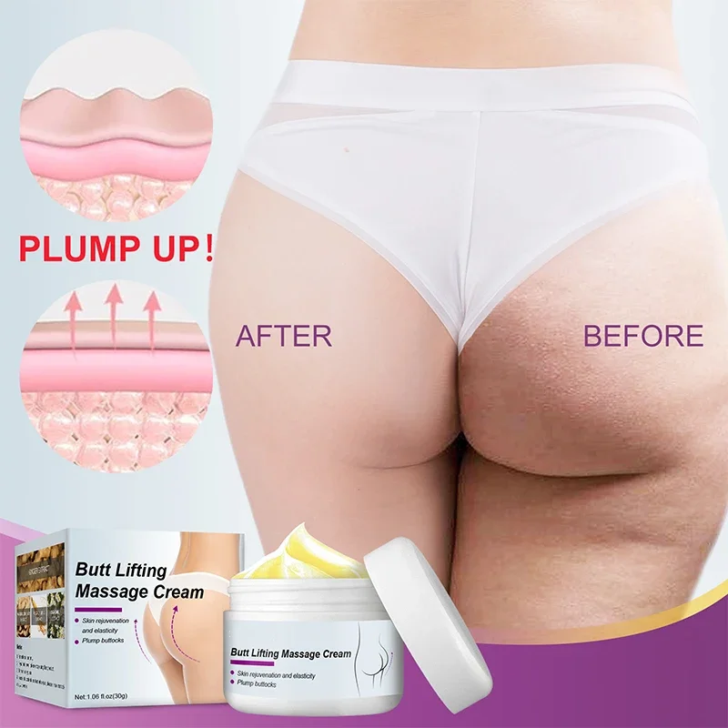 Buttock Massage Cream Hip Lift Up Butt Enhancement Prevent Sagging Growth Buttocks Shaping Sculpts Plump Sexy Body Firming Care