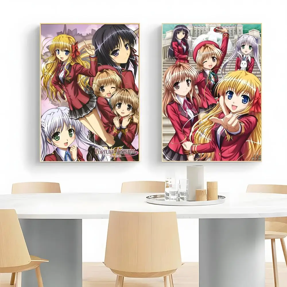 anime visual f-FORTUNE ARTERIAL Poster Wall Art Print Decorative Mural Home Decor Gift Unframed