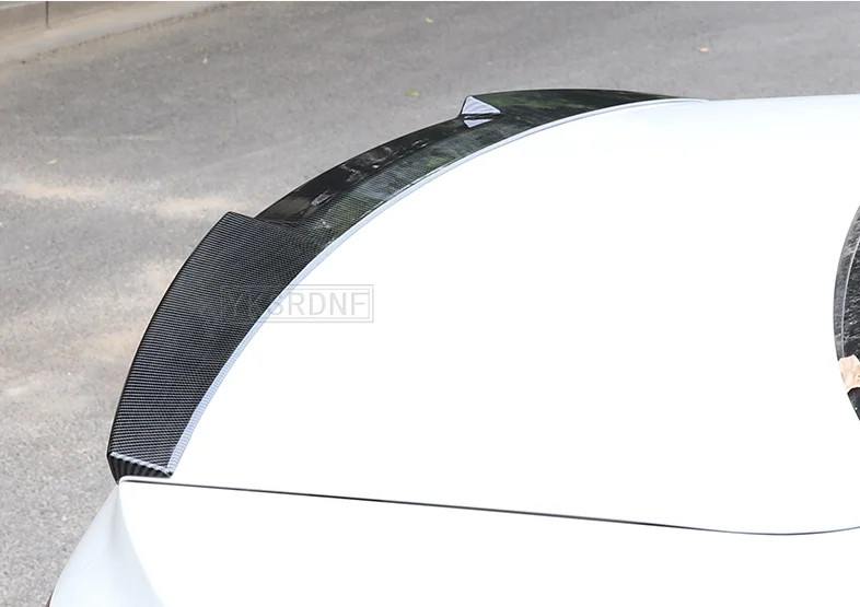 for Audi A4 B9 2017 2018 2019 spoiler ABS plastic material car decoration trunk tail unpainted color rear spoiler