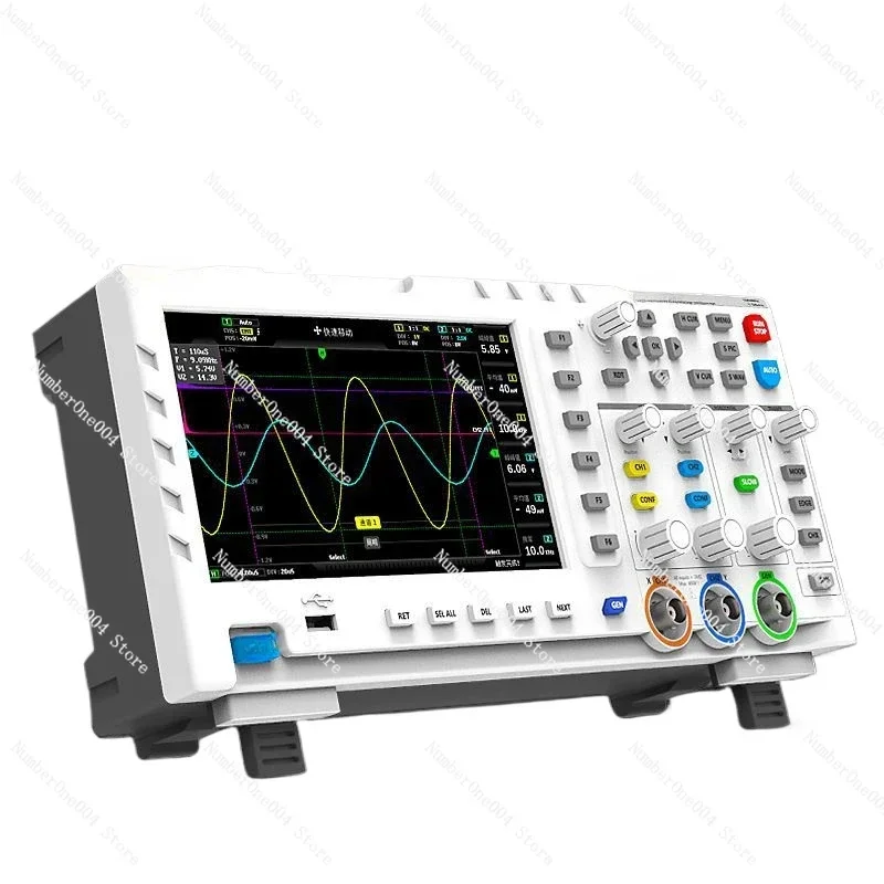 Digital Storage Oscilloscope 100MHz Dual Channel Oscilloscope Signal Generator