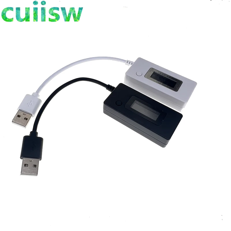 جهاز قياس التيار المستمر الرقمي مقياس التيار الكهربائي بشاشة LCD مع شاحن USB مزدوج جهاز كشف الطاقة المحمول جهاز قياس التيار الكهربائي جهاز قياس التيار الكهربائي