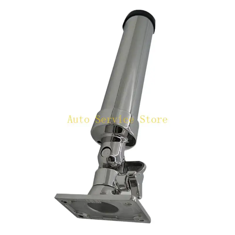 462A Marine Rod Tube Rack with Adjust for Deck Mount Use at Sea