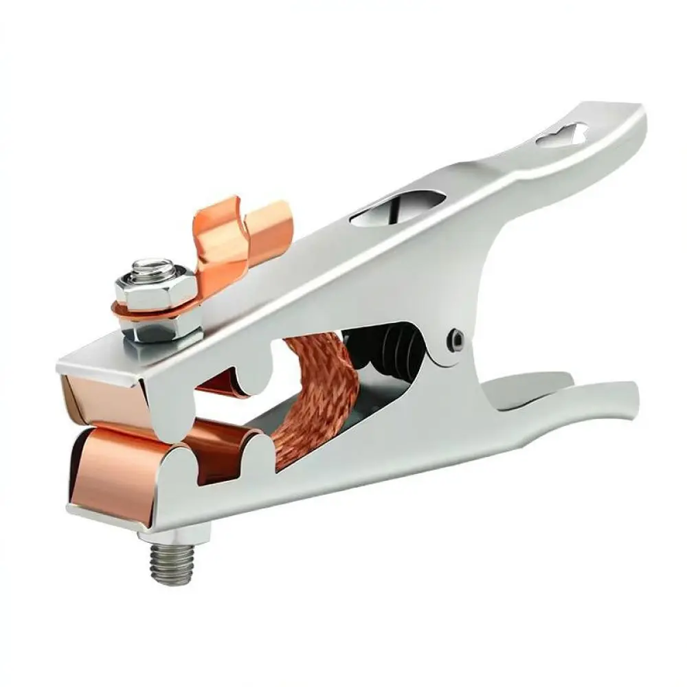 Professional Welding Ground Clamp Robust Earth Clip For TIG Plasma Welder Secure Electrical Connection Welding Supplies