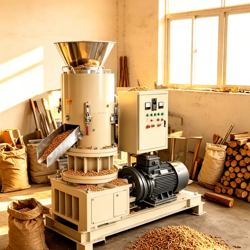 Customized Pellets Production Equipment Wood Pellet Mill for Sawdust Straw Biomass Fuel Making Plant Supply