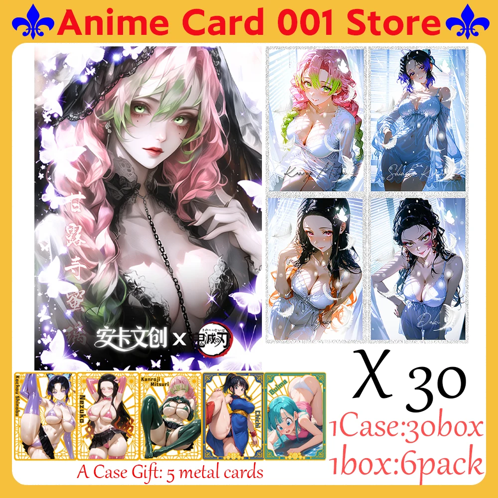 

Wholesale anka culture New Case Demon Slayer Cards Japanese Anime Mitsuri Hobbies Gift Collecting art boards