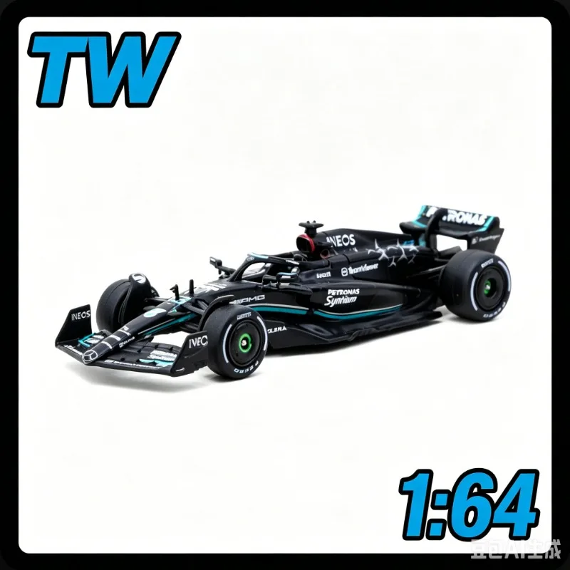 

TW 1:64 F1 W14 E Performance Russell Die Casting Alloy Simulation Car Model Collection Model Male Gift Souvenir