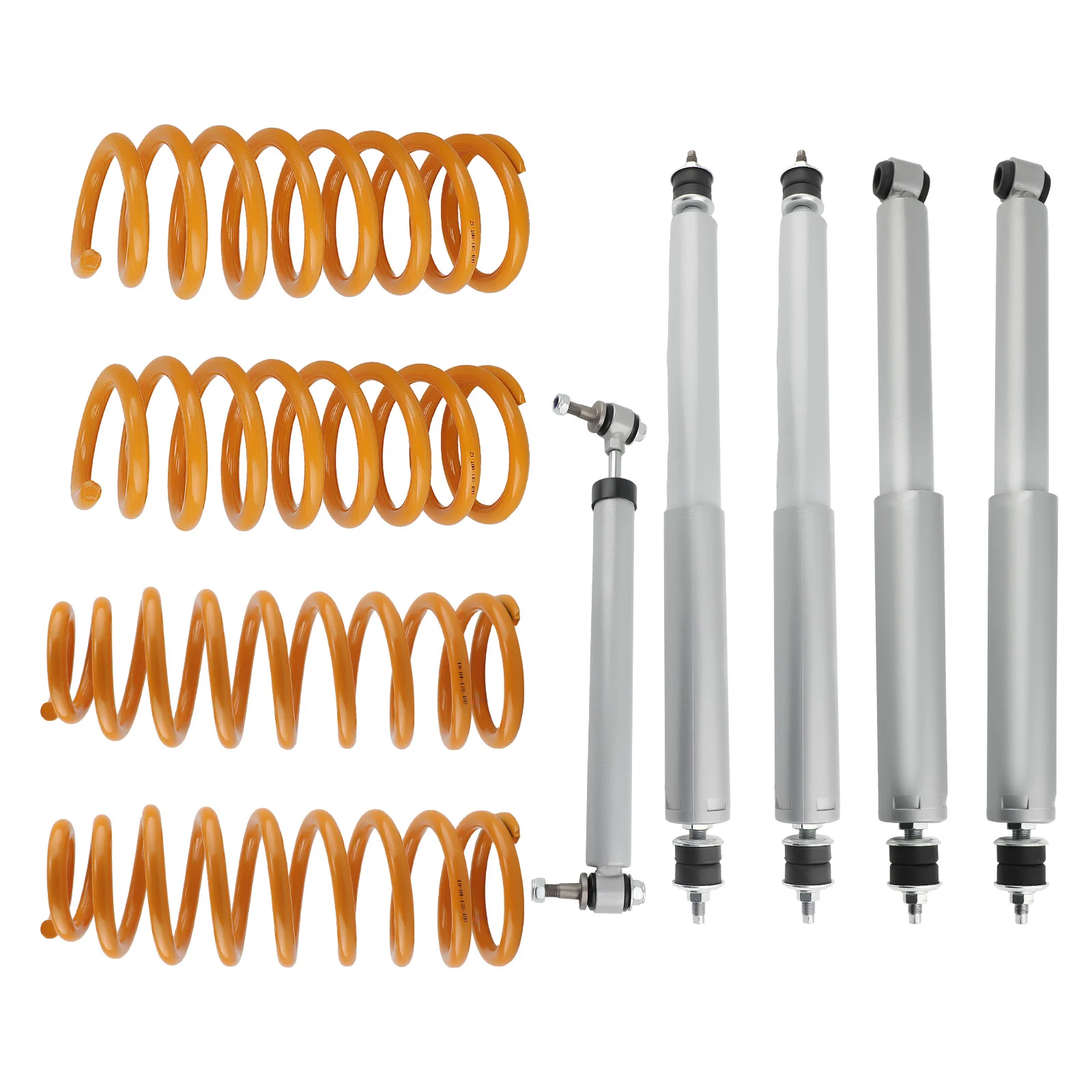 

2" Lift Kit For Toyota Landcruiser 80/100/105 Series Coil Spring 2inch 50mm Suspension Lift Kit Shocks Springs