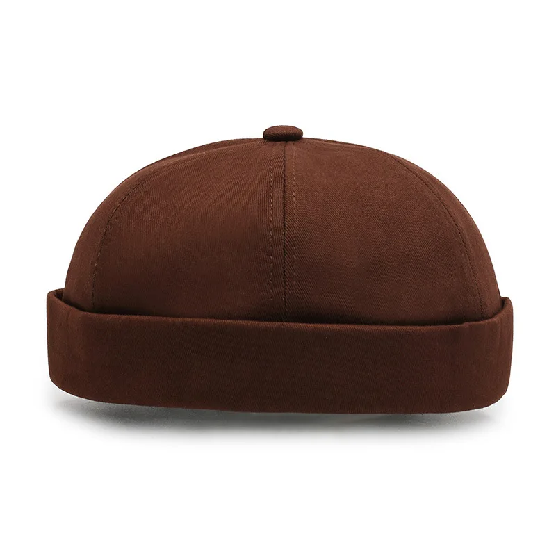 Gorro de Estilo Vintage para hombre y mujer, gorra de Docker de Color sólido, ropa de calle, Hip Ho, primavera y verano