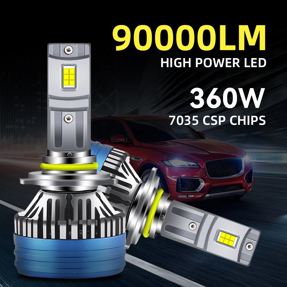 

H7 H4 Led Car Headlights H13 For Vehicles Lights H11 Auto Bulb Canbus 36000LM Super Bright 6000K LED Headlamp Car accessories ﻿