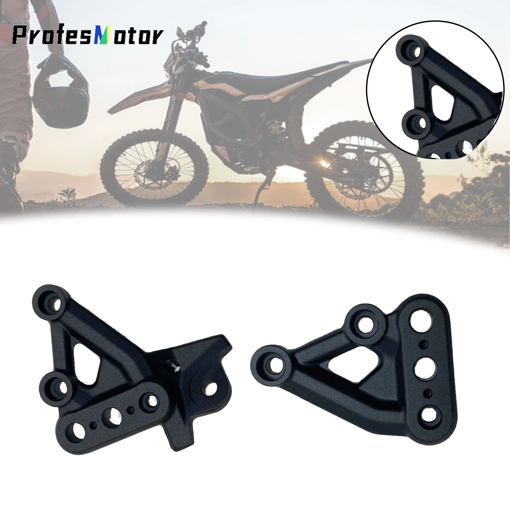 

For Talaria Sting X3 MX3 MX4 OEM Original Right Left Motorcycle Pedal Bracket Footpeg Rider for TL45 Sting R Footpeg Bracket