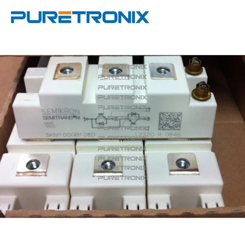 SKM100GB123D SKM100GB128D SKM100GB124D الطاقة IGBT الترانزستور