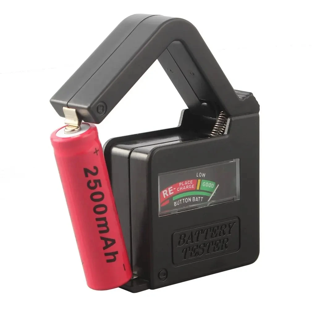 Imagem -02 - Universal Botão Célula Bateria Volt Tester Verificador Indicador Universal Testador de Bateria para 9v 1.5v e Botão Célula Aaa aa Bt860