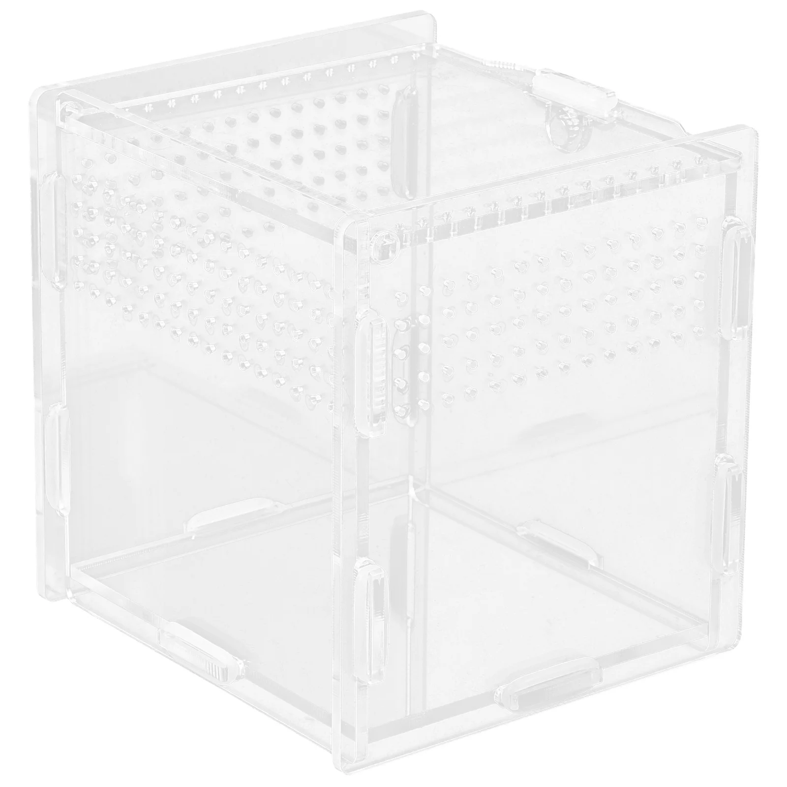 

Acrylic Reptile Enclosure Transparent Breeding Box For Lizard Frog Spider Clear Feeding Container Terrarium Case Pet Keeping Box