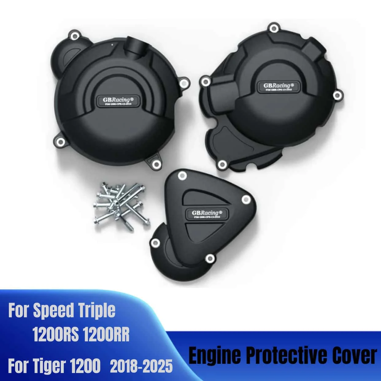 

For Triumph Speed Triple 1200RS 1200RR Tiger 1200 2018-2024 2025 For GBRacing Motorcycle Engine Protection Cover