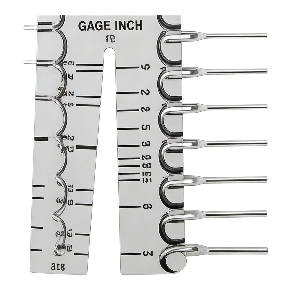 Portable Measuring Instrument Capillary Tube Gauge Portable Measurement Tool Compact Size Lightweight Design For Capillary Tubes
