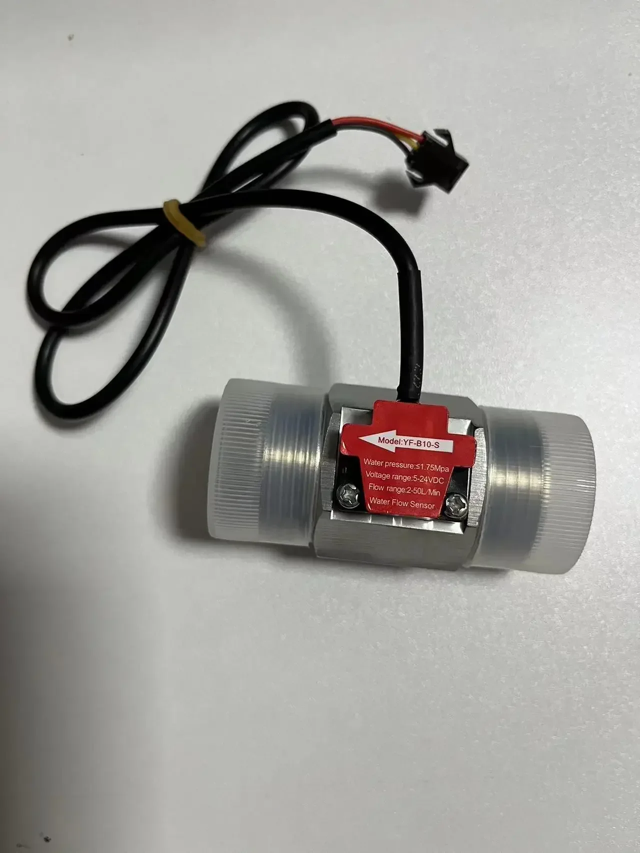 Flow Sensor Water Heater Wat Er Dispe Nser Flow Rate 58mm YF-B10-S 1 Inch Stainless Steel Flow Meter Electromagn