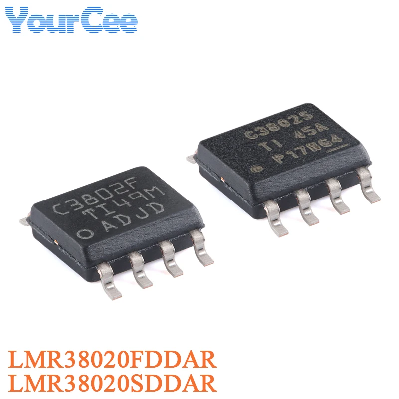 LMR38020FDDAR LMR38020SDDAR HSOIC-8 C38020F C38020S LMR3802 40µA IQ 4.2V-80V 2A Synchronous Buck SIMPLE SWITCHER Power Converter