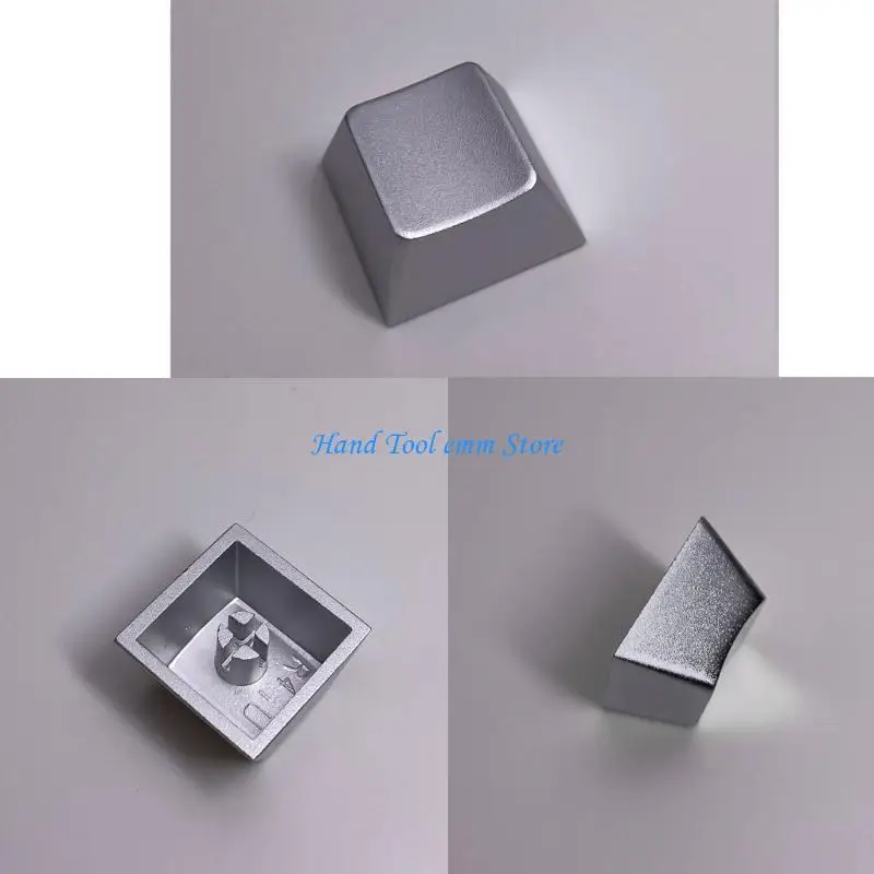 H37F Originalhöhe Zink -Legierungsschlüsselkap in Matte Finish Keycap für mechanische Keyboard -Spieler und -Programmierer