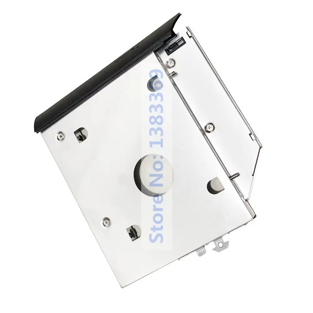 With matched Bezel Panel 2nd 2.5 Hard Drive HDD SSD Optical bay Caddy Bracket Frame Tray for HP ProBook 6460b 6465b 6470b 6475b