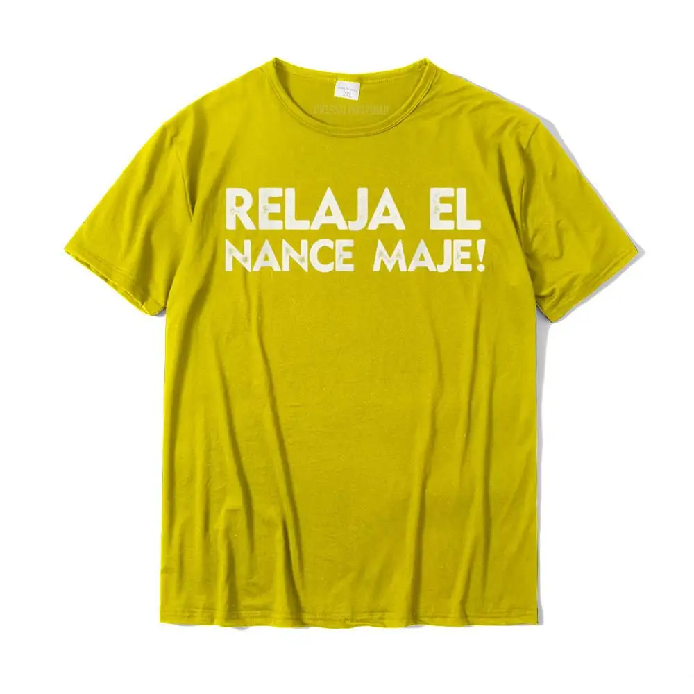 Relaja El Nance Spanish Joke Gift Funny Honduras T-Shirt Street Cotton Adult Tops Shirts Normal Cute T Shirt