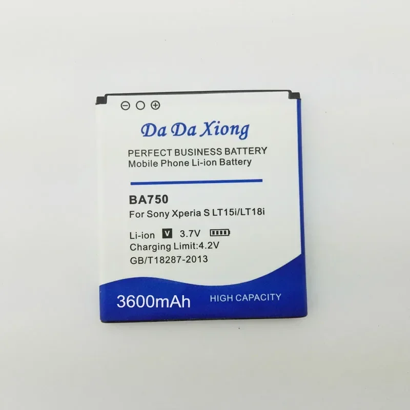 3600mAh BA750 Li-ion Phone Battery For Sony Ericsson Xperia Arc S LT15i LT18i X12 Etc