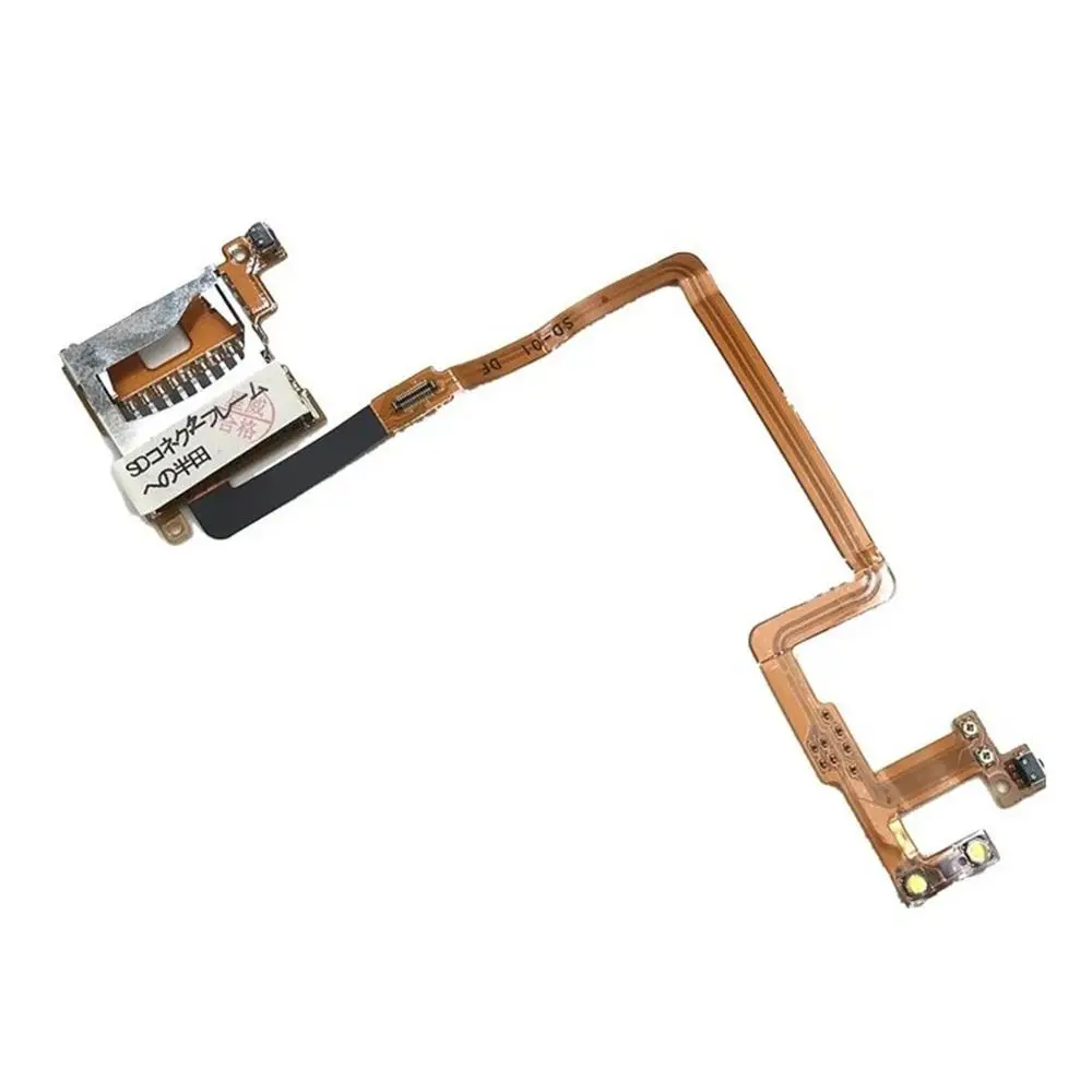 Original Volume Adjust LR Button Cable Spare Parts Universal L R Key Flex Cable Card Slot Cable for NDSI