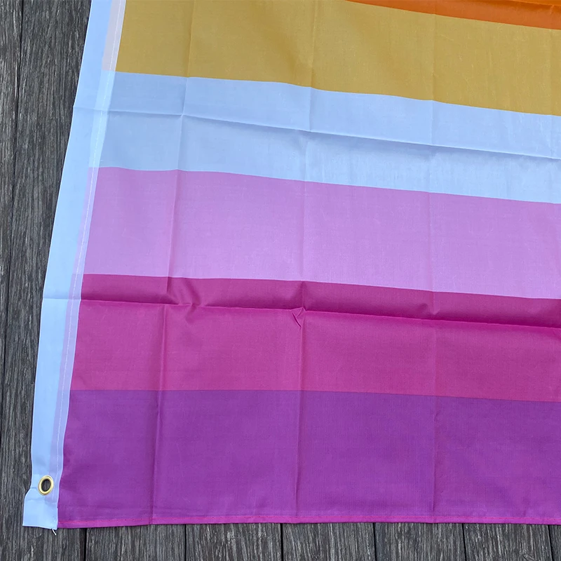 Xvggdg bandiera arcobaleno 90x150cm poliestere bandiera Gay arcobaleno cose tramonto lesbiche Pride bandiere decorazione della casa