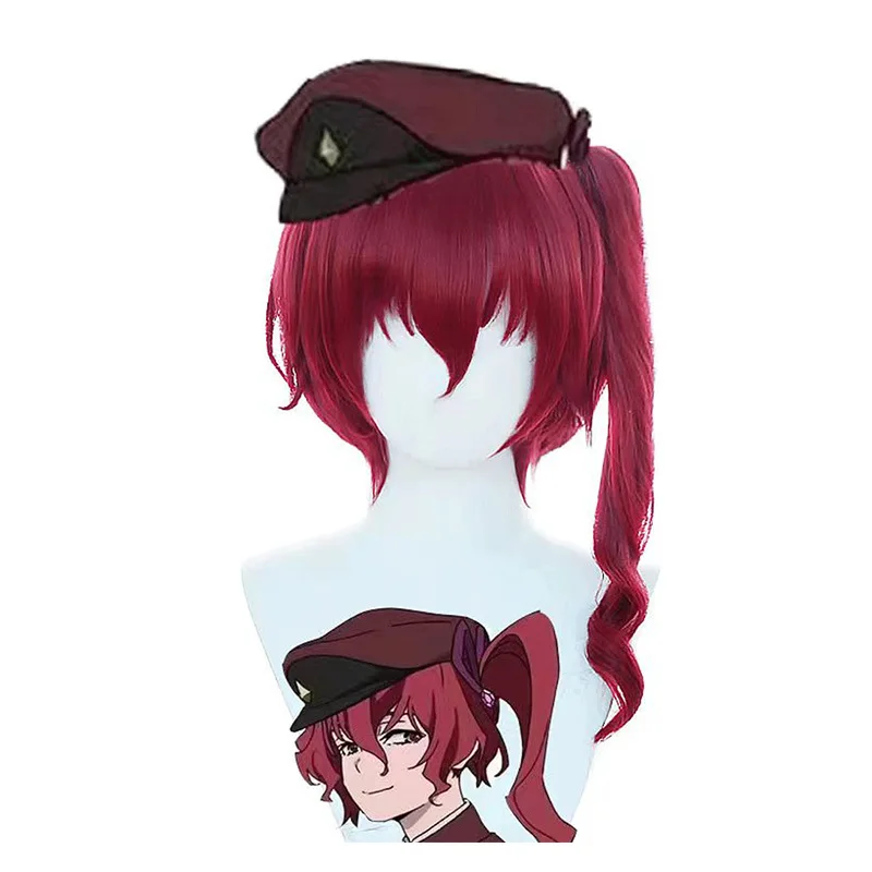 Bungou Stray Dogs Cosplay Wig For Okura Mako Character Mini Hair Clip Anime Cosplay Hair Accessories