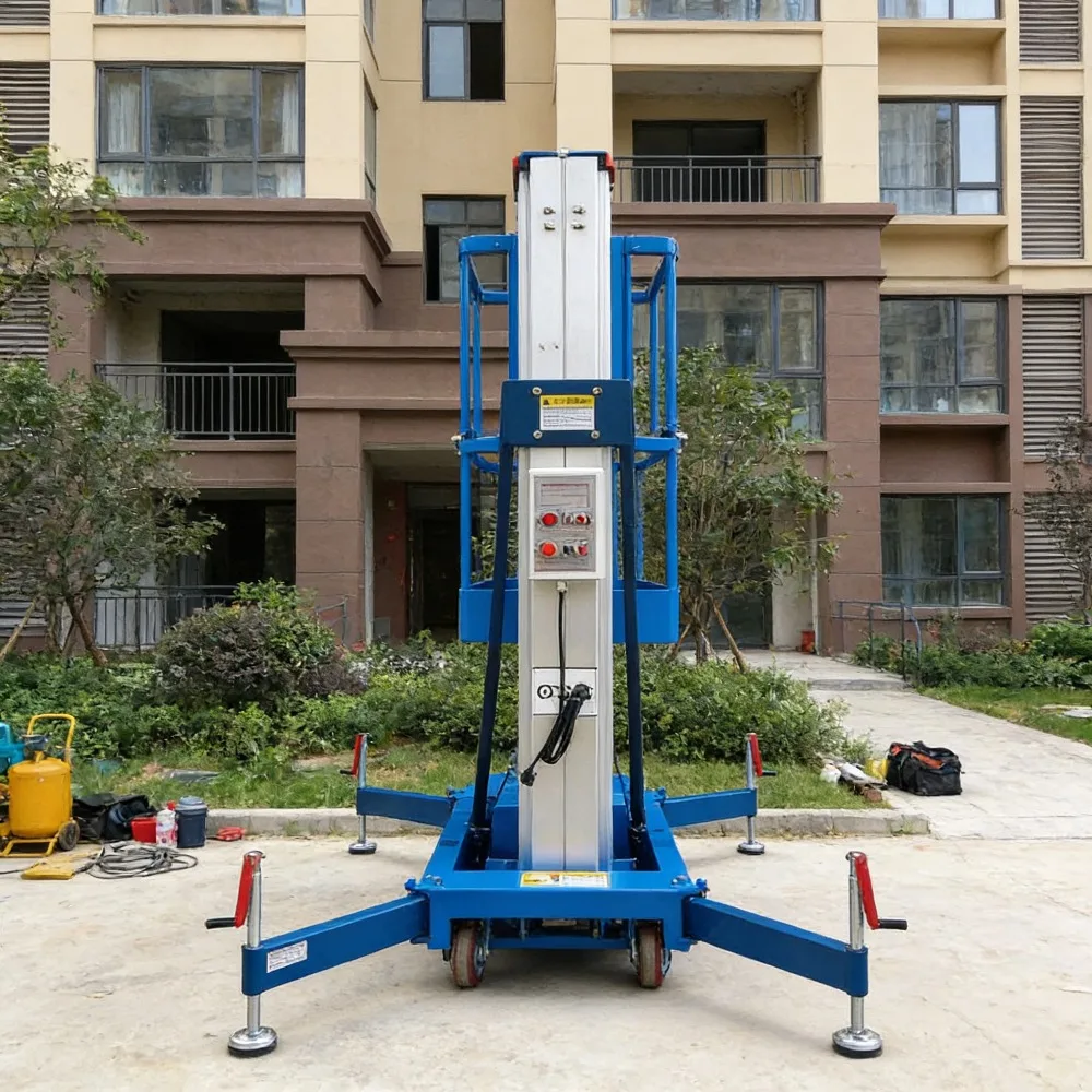 

Быстродействующий полуэлектрический алюминиевый подъемный стол с системой быстрой зарядки аккумуляторов для ежедневных высокочастотных задач по обслуживанию